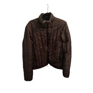 Vintage Polo Ralph Lauren Jacket Black Mens Medium 90s Quilted Puffer